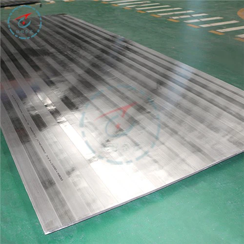 Tablă de oțel inoxidabil placată cu aluminiu de sudură explozivă